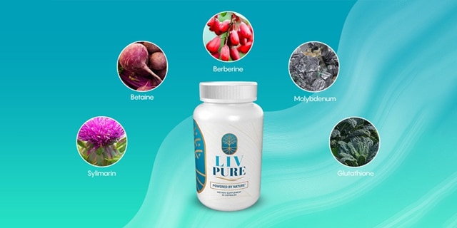  (Official 1 Month) Liv Pure Capsules Liver Detox Pills, LivPure  Supplement - Live Pure Liver Detox Cleanse Supplements, LivePure Diet  Hydration Reviews Liv Pur Health Support (60 Caps) 1 Month Supply 