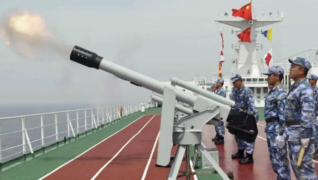 PLA نشان می دهد که چین و ایالات متحده درگیر بن بست نظامی در نزدیکی هنگ کنگ شده بودند