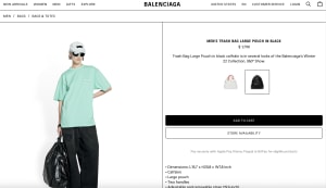 Balenciaga Launches 'Trash Pouch' For Rs 1.4 Lakh
