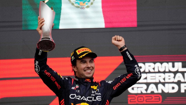 F1 Sergio Perez Wins Azerbaijan Gp To In Red Bull One Two