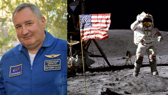 Stoking Conspiracies: Russian space agency boss says that 'no proof' US ever landed on the Moon