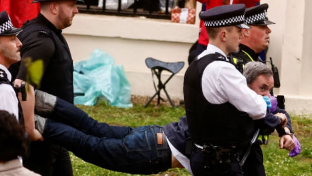 Met Police faces heat over 'totalitarian' crackdown on citizens during king's coronation; 64 arrests in one day Met Police faces heat over 'totalitarian' crackdown on citizens during king's coronation; 64 arrests in one day