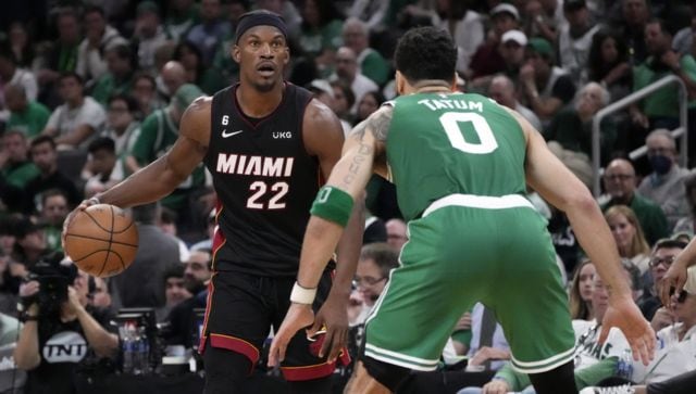 NBA PLAYOFFS: LeBron scores 45 to lead Miami in rout of Celtics
