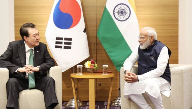 نخست وزیر مودی و یون سوک یول رئیس جمهور کره جنوبی بر تقویت همکاری در اجلاس سران G7 توافق کردند