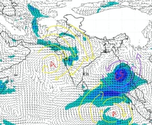 Weather chart analysis: Cyclone Mocha in Bay of Bengal, Anti-cyclonic circulation over Bay of bengal to push dry winds towards India during next week