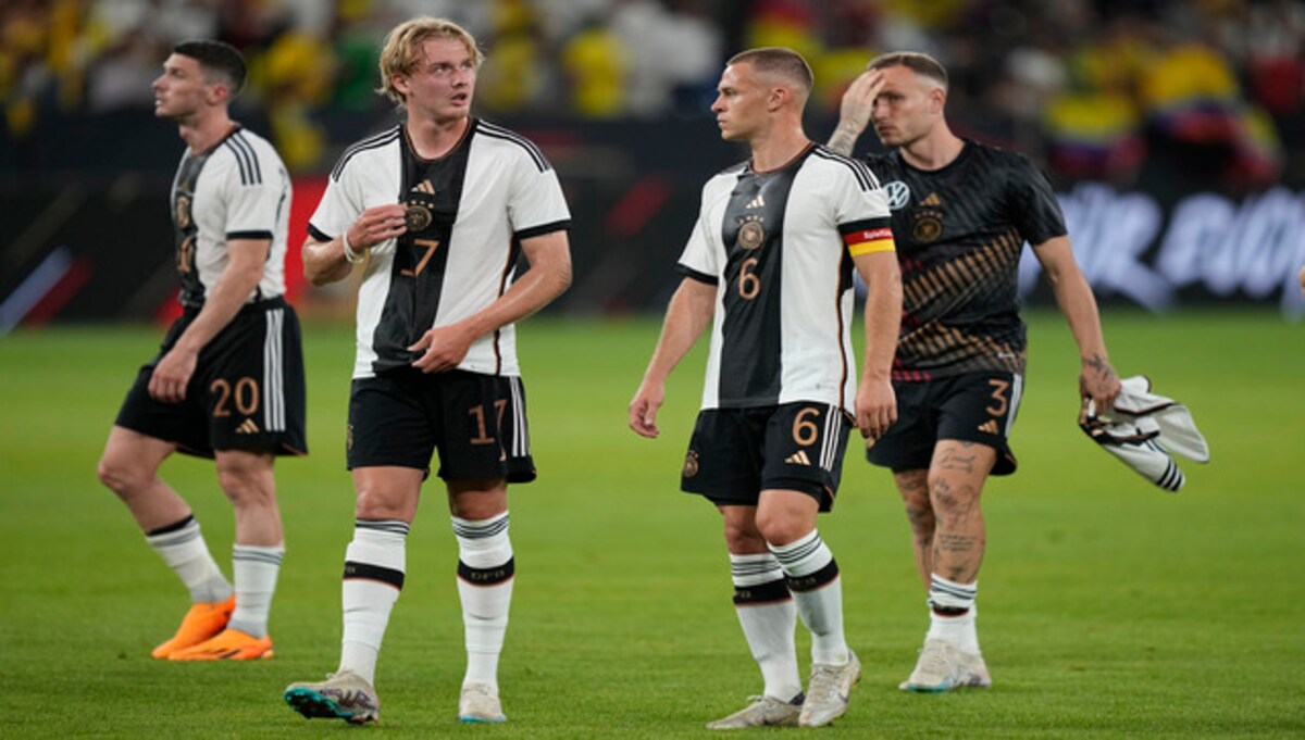 Germany loses to Colombia for the first time just one year ahead of hosting Euro  2024