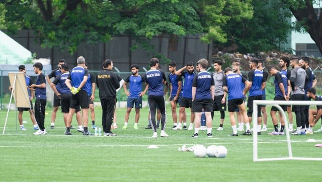 Pakistan football training