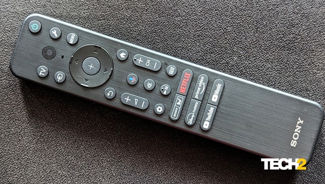 Sony KD-50X70L Smart TV Review Remote