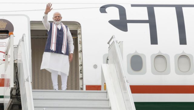 Read more about the article PM Modi lands in New York for three-day US state visit