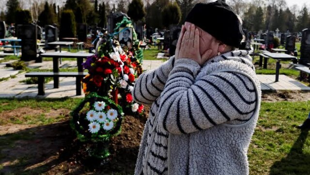Grim Realities of War: Ukrainian cemeteries exhume graves to accommodate mounting soldier casualties Grim Realities of War: Ukrainian cemeteries exhume graves to accommodate mounting soldier casualties
