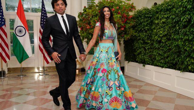 M. Night Shyamalan and his wife Bhavna Shyalaman