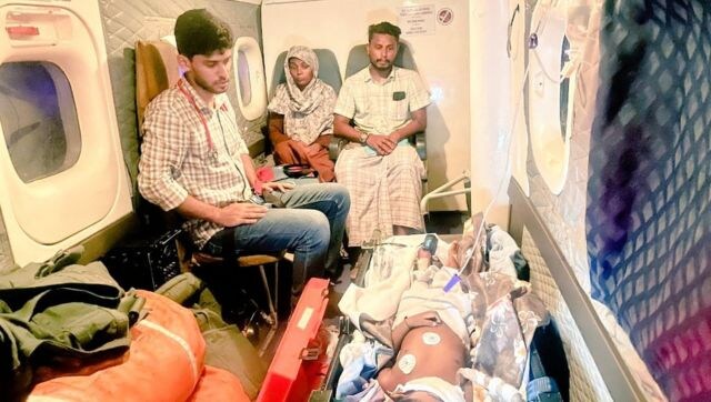 Dornier aircraft carries out night evacuation of patient from Lakshadweep to Kochi Dornier aircraft carries out night evacuation of patient from Lakshadweep to Kochi