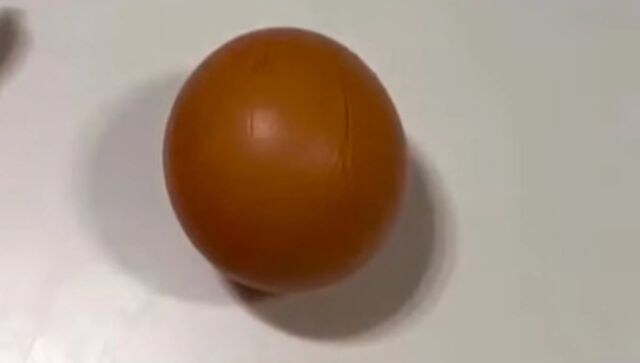 Australian woman spots ‘one in a billion’ perfectly round egg Australian woman spots ‘one in a billion’ perfectly round egg