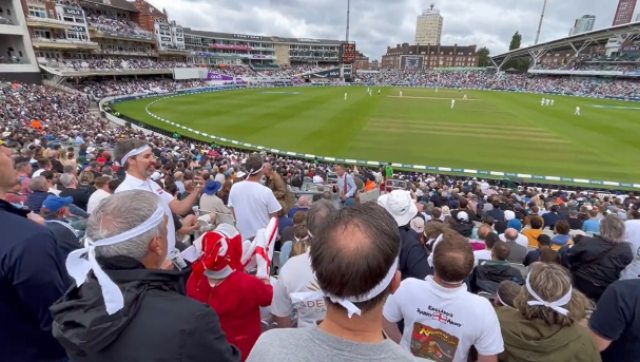 Watch: Barmy Army pays tribute to retiring Stuart Broad by wearing headbands