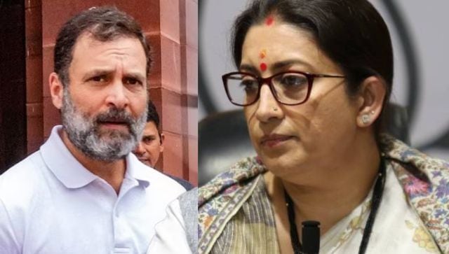 You are currently viewing Smriti Irani hits out at Rahul Gandhi for targeting PM Modi on Manipur, Rafale