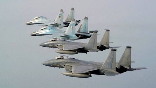 Exercise Cope India. Image courtesy IAF