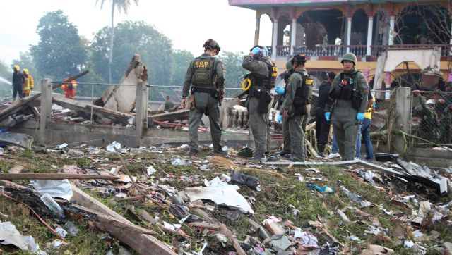 Massive explosion in Thai fireworks warehouse kills at least nine