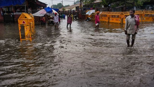 Delhi waterlogging 