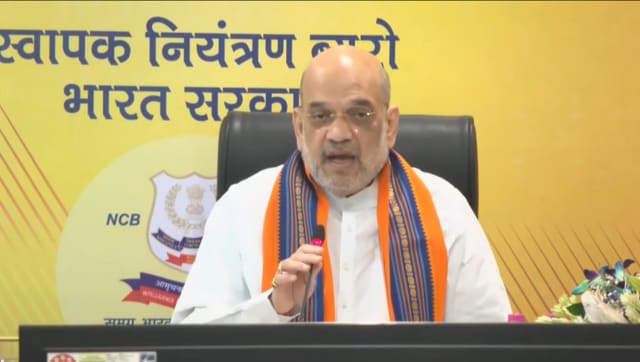 You are currently viewing Nearly 1.5 lakh kg seized drugs burnt across India as HM Amit Shah chairs drug trafficking meet