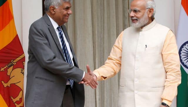 Ranil Wickremesinghe and narendra modi