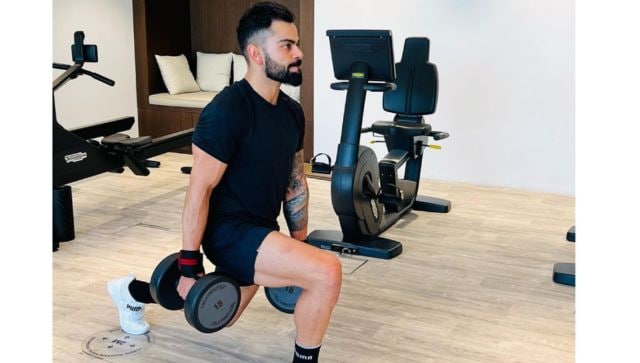 Virat Kohli sweats it out ahead of IND vs WI 2nd Test, shares his go-to exercise for mobility