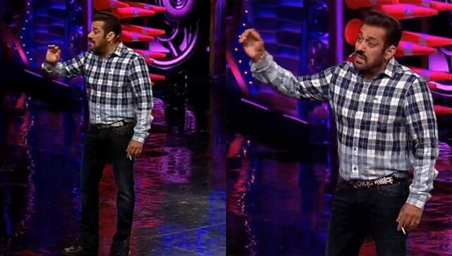 Salman Khan clicked smoking while hosting ‘Bigg Boss OTT 2’, netizens share angry reactions-Entertainment News , Firstpost