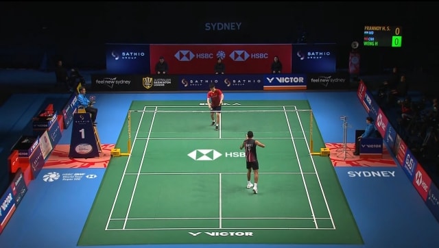 HS Prannoy vs Weng Hong Yang, Australian Open badminton Prannoy goes down 9-21, 23-21, 20-22