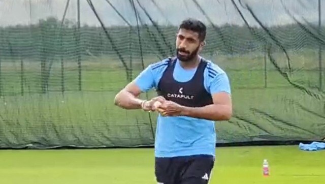 भारत बनाम आयरलैंड T20 से पहले जसप्रित बुमरा नेट्स पर गेंदबाजी करते हुए
