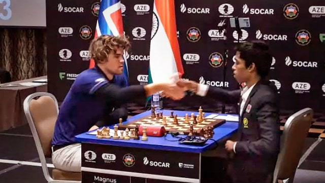 Magnus Carlsen forced to hold on for Game 2 draw with Fabiano