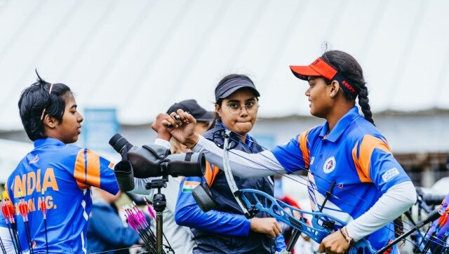 Indian Recurve Archers Miss Out On Securing 2024 Paris Olympics Quota   India Team 640 Twitter @worldarchery 