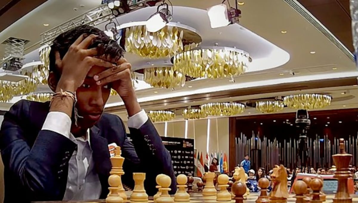 BREAKING NEWS: Rameshbabu Praggnanandhaa is through to the FIDE