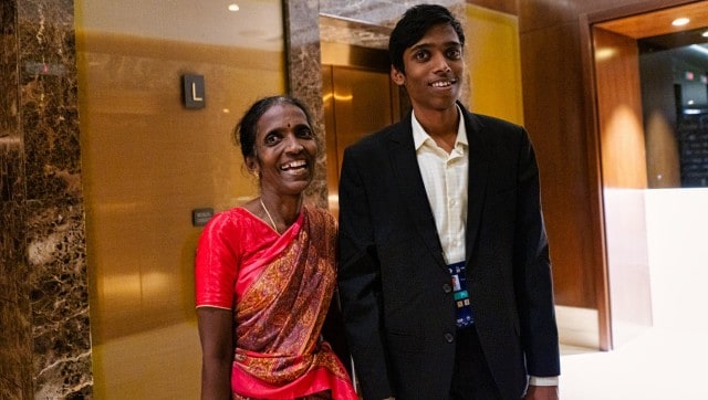 Touching moment Indian chess champion R Praggnanandhaa's mum