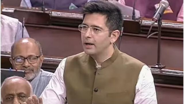 ‘Namaskar, I’m suspended MP Raghav Chadha’: AAP leader’s first response to suspension