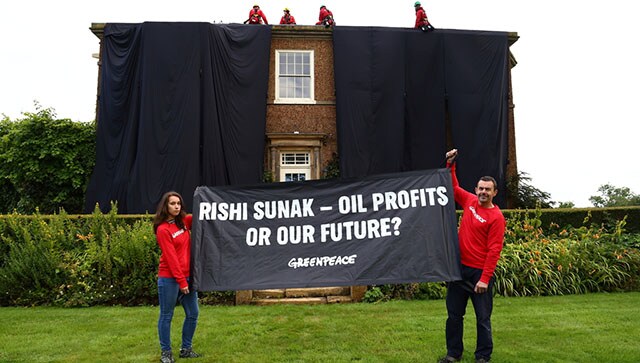 Greenpeace assault on Sunak’s house is a wake-up call Greenpeace assault on Sunak’s house is a wake-up call