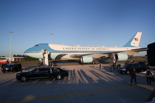 joe biden us president car plane