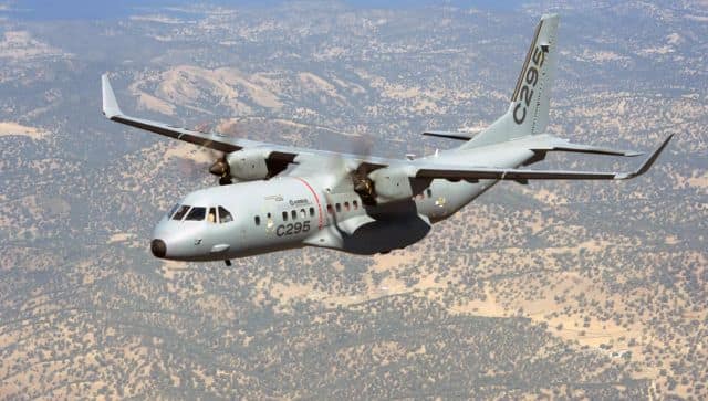 C-295 transport aircraft