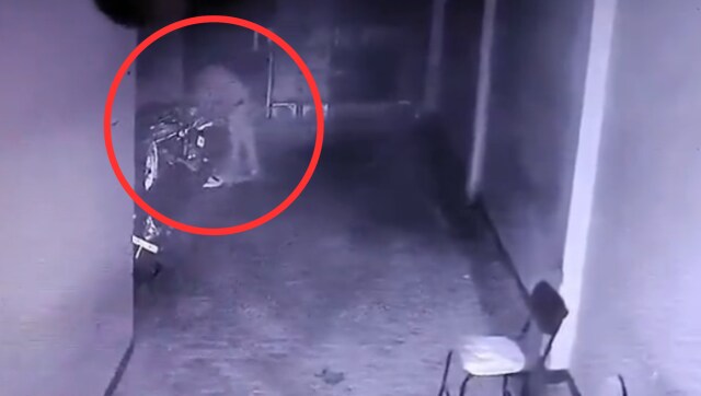 WATCH: CCTV reveals Meerut cops planted pistol in teacher's bike to later arrest him