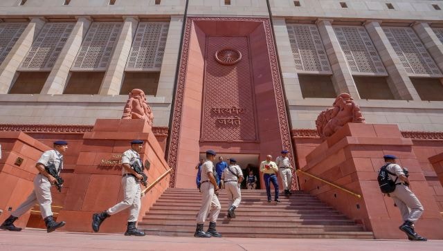 Dhankar hoists national flag at new Parliament building, calls it a  'historic moment