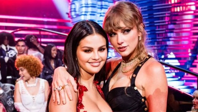 Taylor Swift And Selena Gomezs Video Of Cheering For Each Other At Mtv