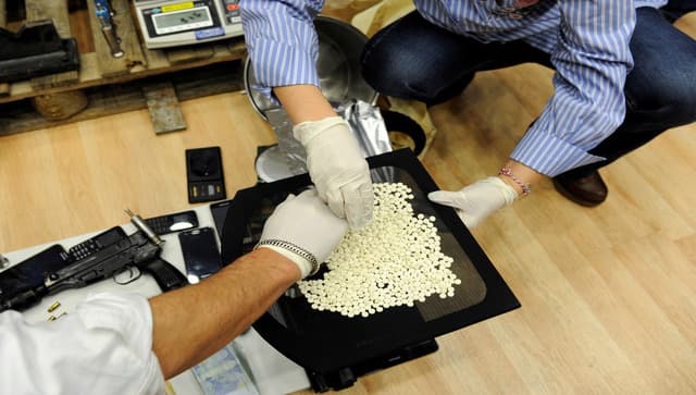 Captagon amphetamine pills