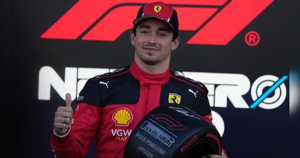 Formula 1: Ferrari's Charles Leclerc grabs surprise pole for Mexico Grand Prix