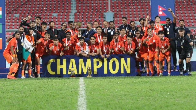 SAFF U-19 Championship: India Defeat Pakistan 3-0 To Win Eighth Title