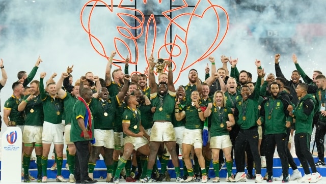 South Africa win record fourth Rugby World Cup title