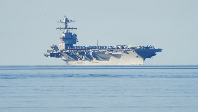 Uss Gerald R Ford Arrives Near Israel What To Know About Mammoth Us Carrier Firstpost