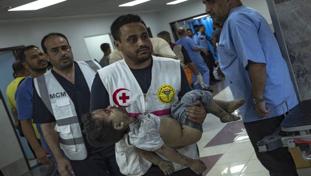 Inside Gaza’s crowded hospitals which are on the verge of collapse