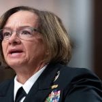 Who is Admiral Lisa Franchetti, the first woman to lead US Navy?