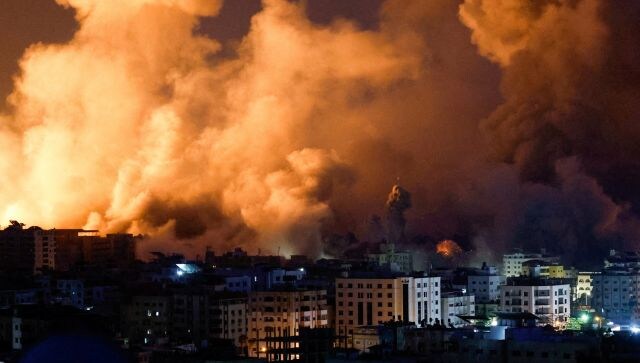 IDF ने हमास की प्रमुख चौकियों पर कब्जा किया, 150 आतंकवादियों को मार गिराया;  हजारों फिलिस्तीनी गाजा के उत्तर से भाग गए