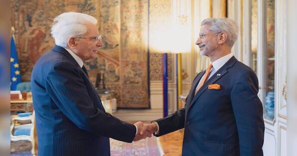 Jaishankar meets Italy's President Sergio Mattarella; discusses ways to advance strategic partnership