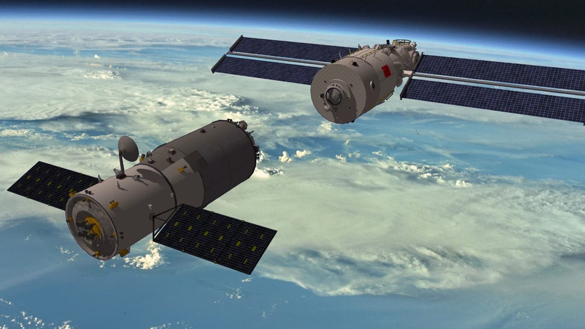 چین برای جنگ فضایی آماده می شود؟  هواپیمای فضایی Shenlong یا Divine Dragon، ۶ شی مرموز را در مدار رها می کند