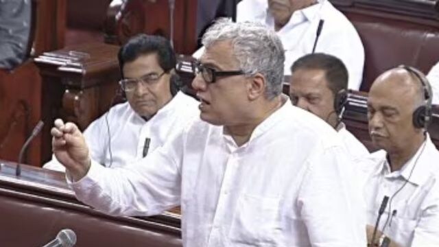 Trinamool Congress Derek Obrien Suspended From Rajya Sabha For ‘unruly Behaviour 